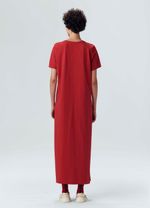 vestido long red edition