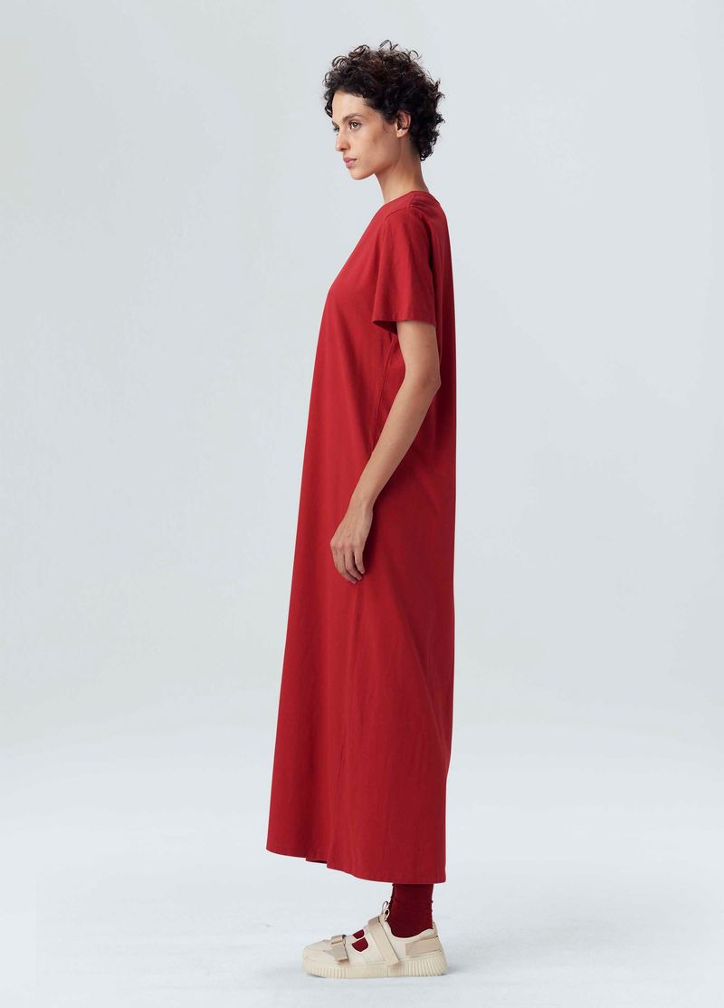 vestido long red edition