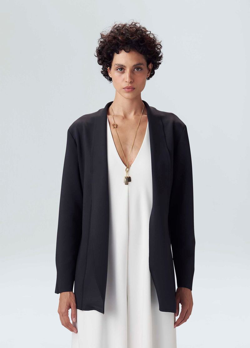 blazer neoprene black