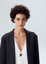 blazer neoprene black