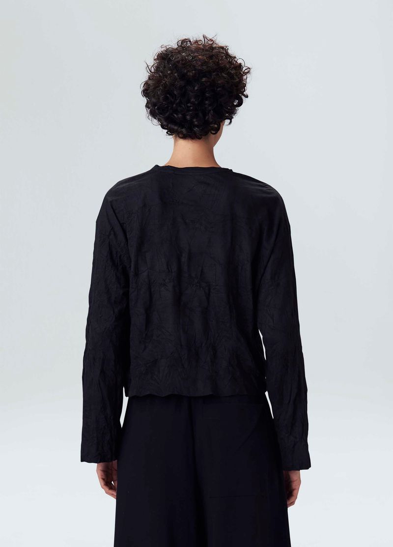 blusa ml fem amassada