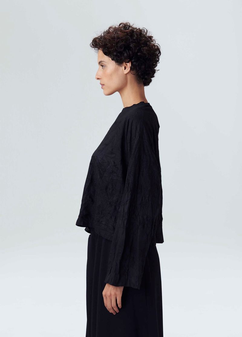 blusa ml fem amassada