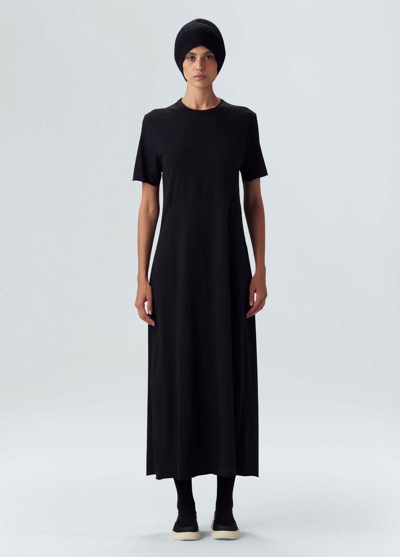 vestido midi balance black