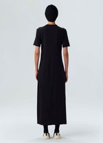 vestido midi balance black