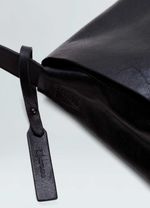 LEATHER CROSSBODY E BASIC BAG LARGE