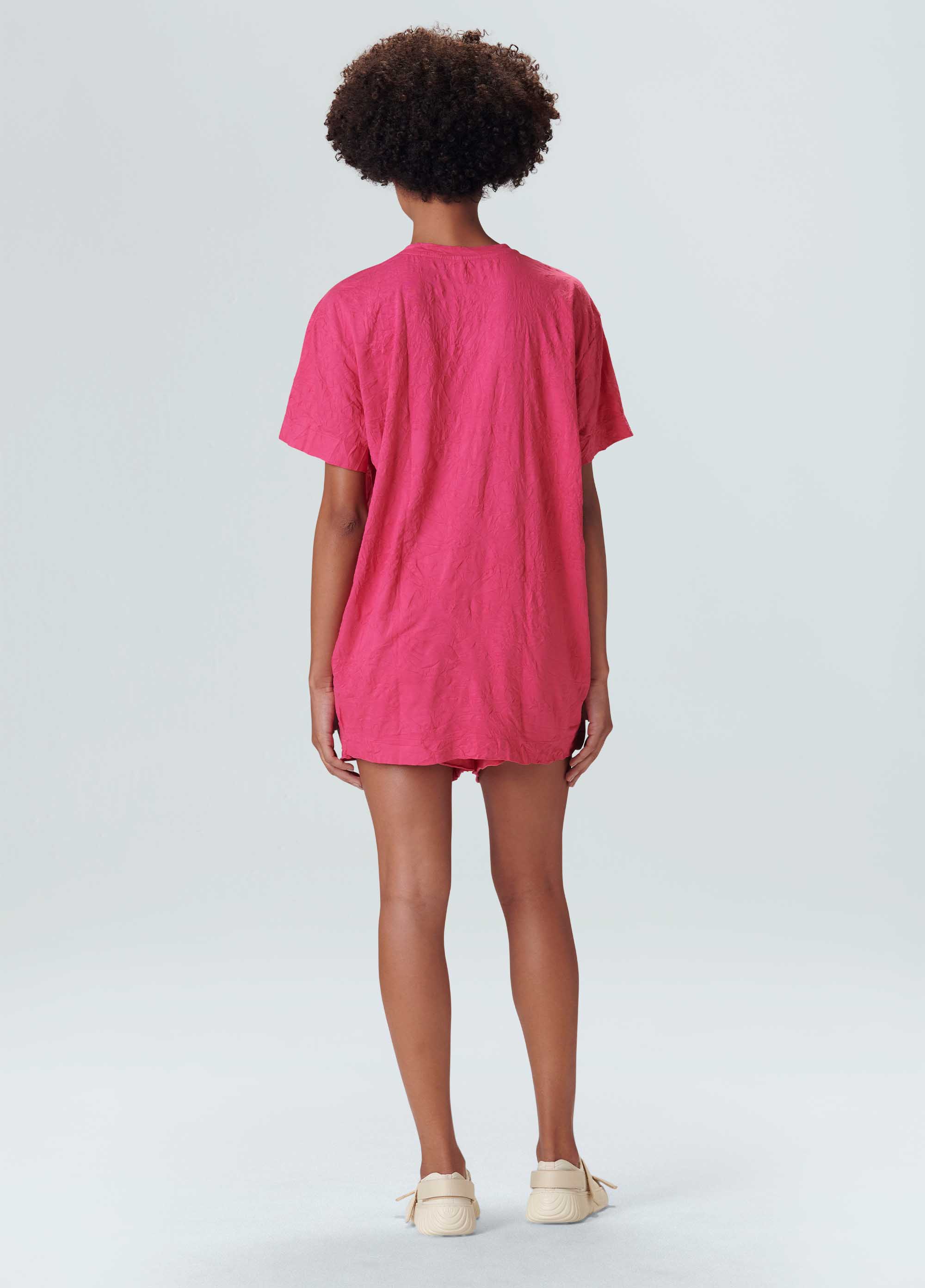Short  tie dye pink