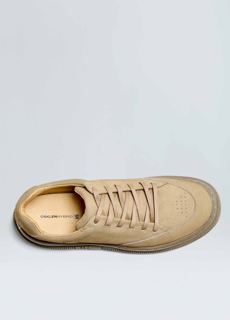 TENIS HYBRID LACES NOBUCK MONOCHROMATIC