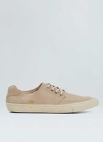 TENIS DECK CANVAS COURO GASTO MASC