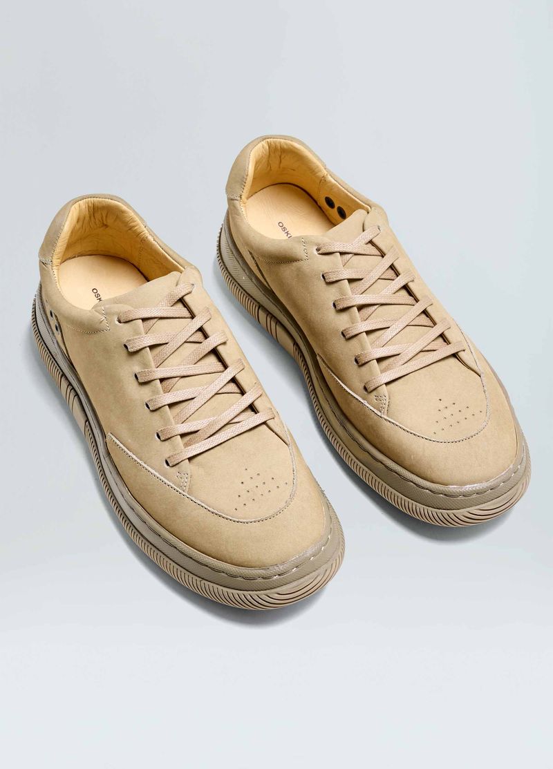 TENIS HYBRID LACES NOBUCK MONOCHROMATIC