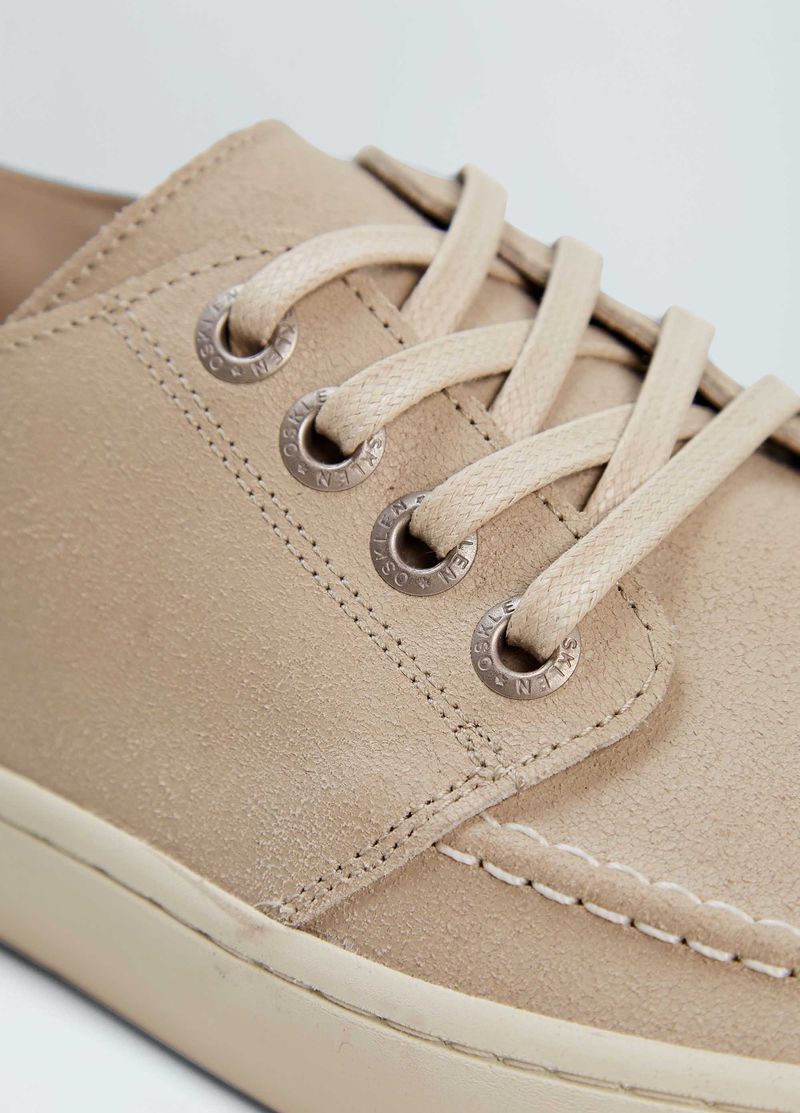 TENIS DECK CANVAS COURO GASTO MASC