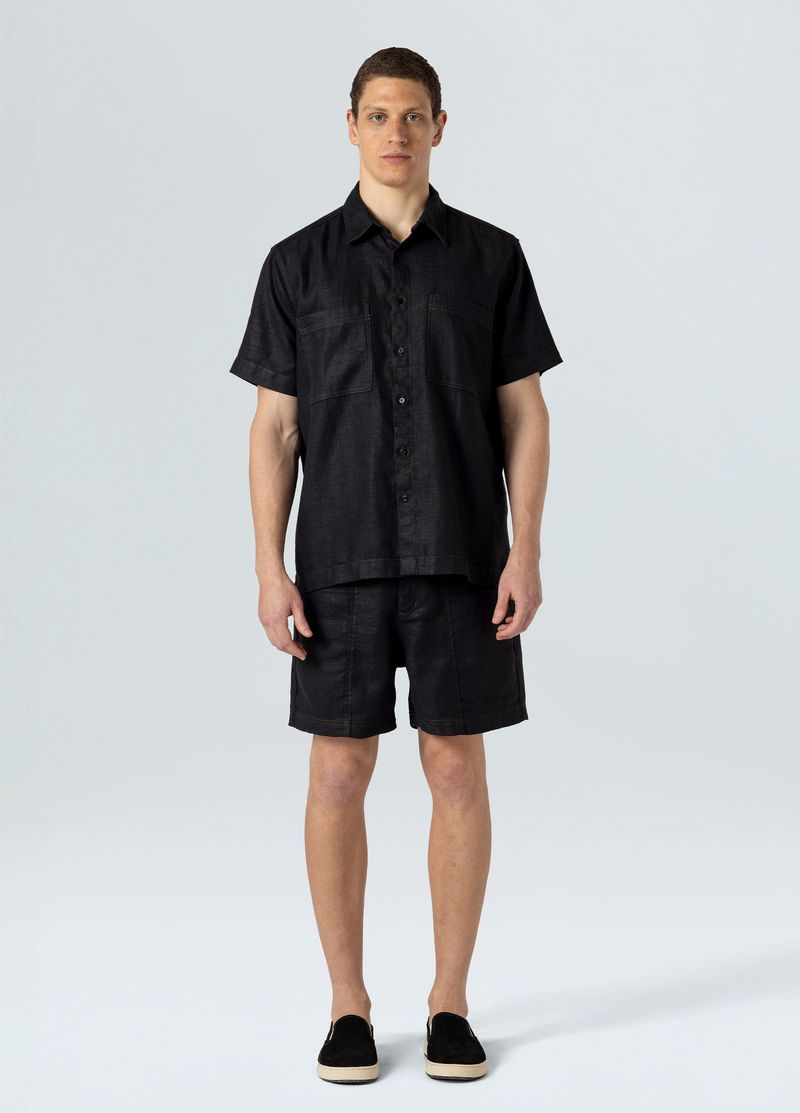 camisa mc contrast