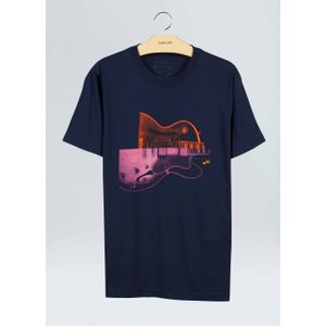 T-shirt vintage guitar colors