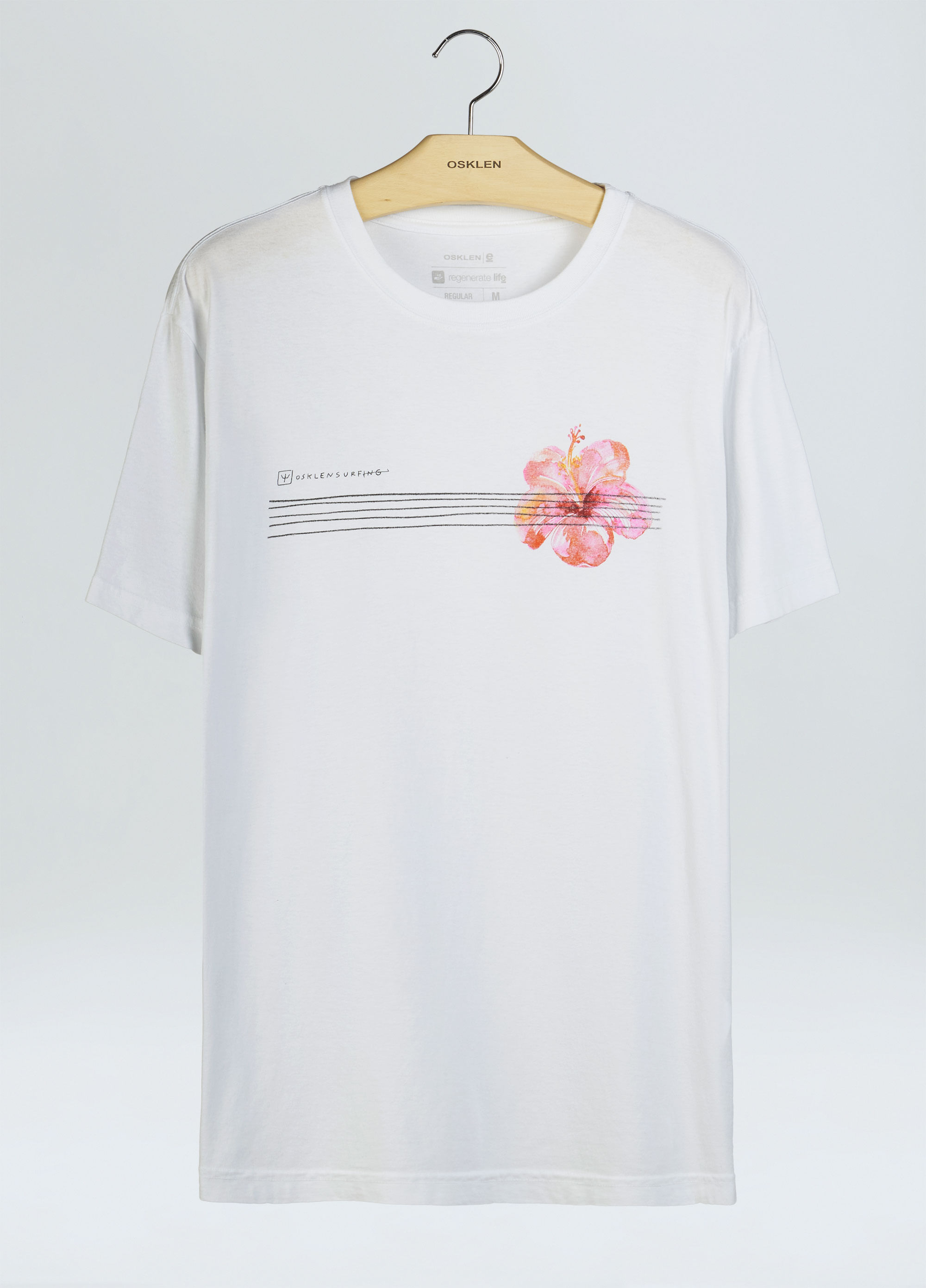 T-shirt stone hibiscus