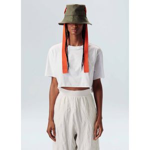 T-shirt extra cropped osklen feminino