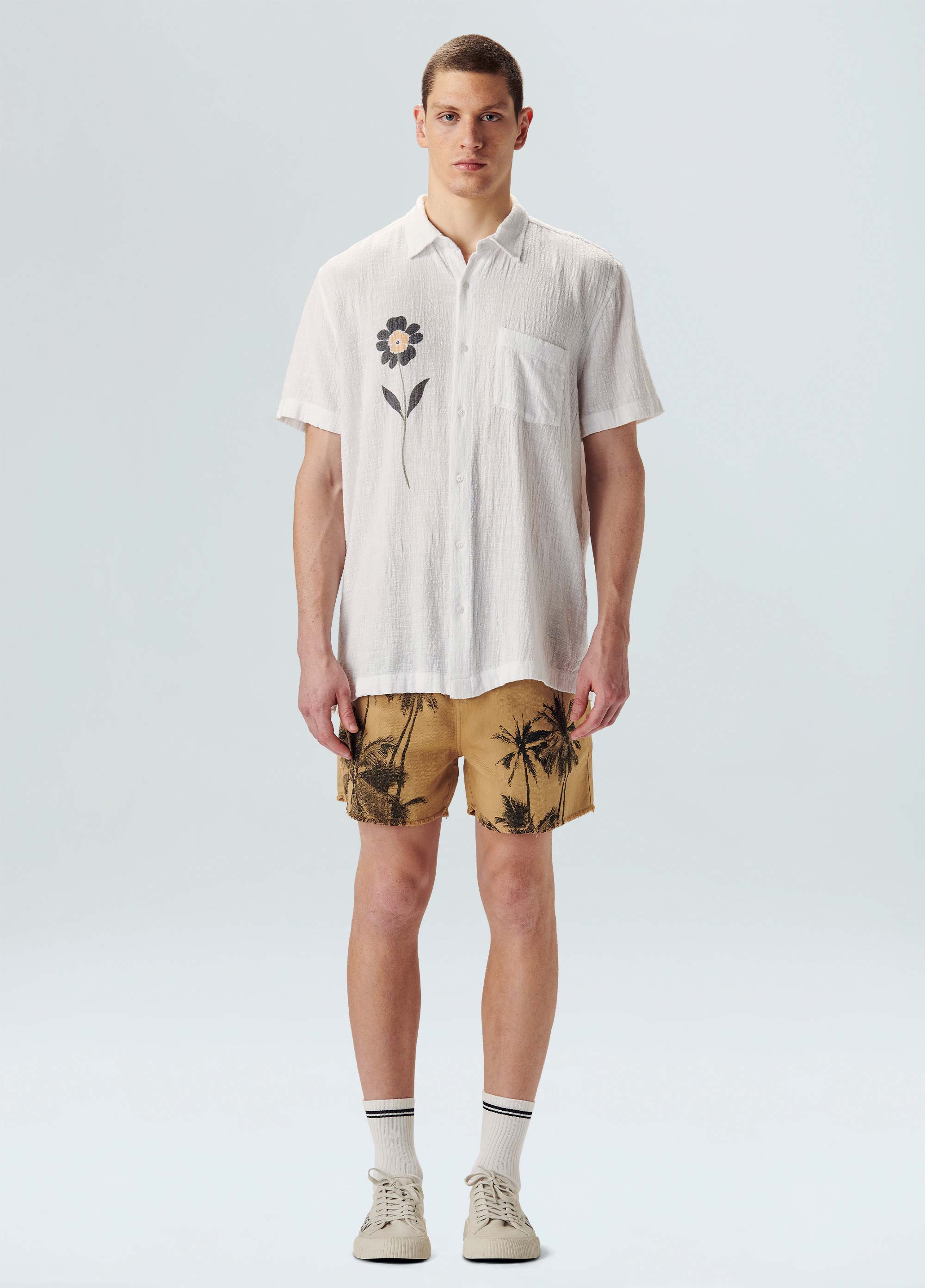 Short 5 pockets coqueiro