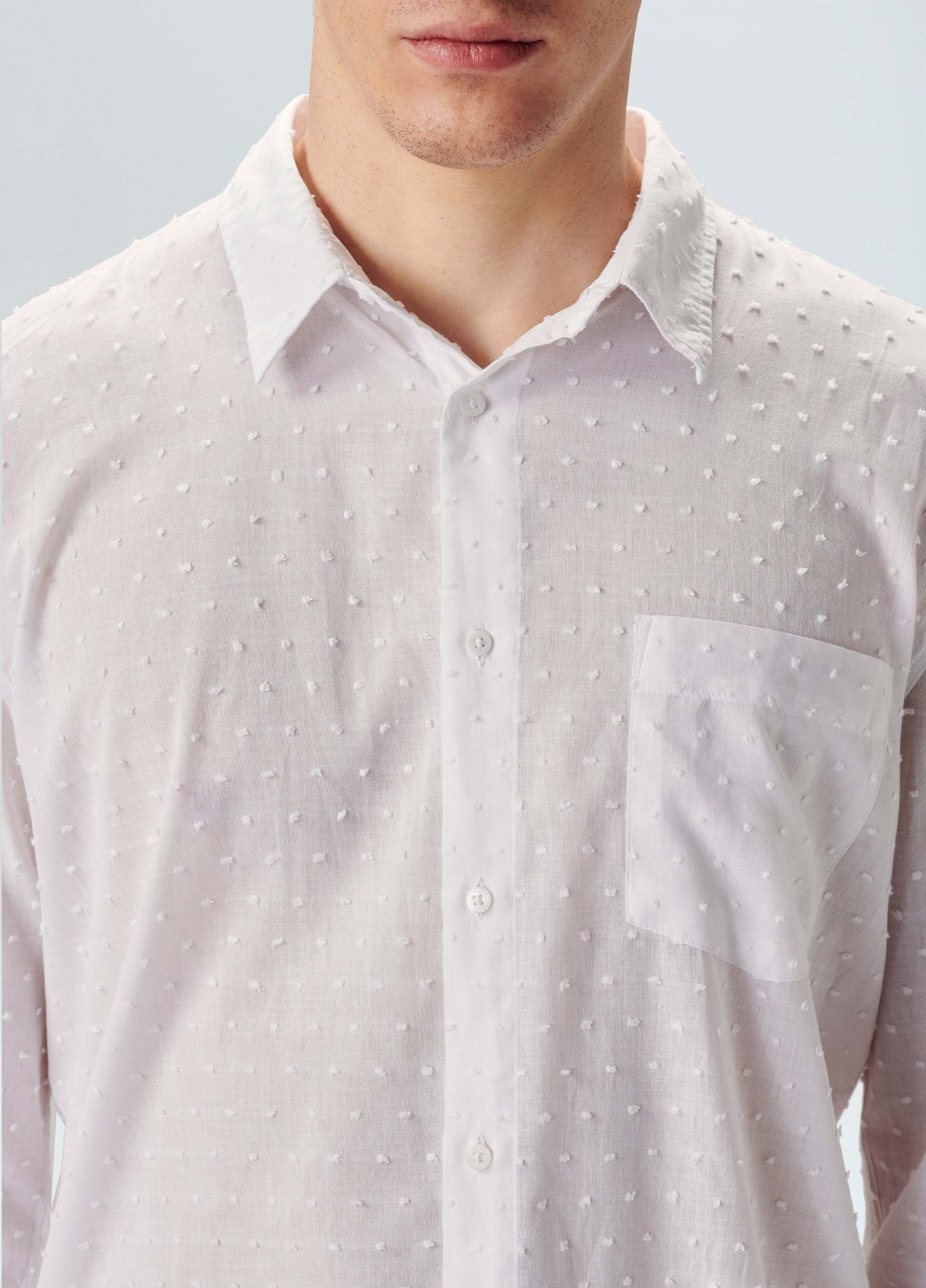 Camisa voil poa