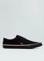 TENIS SKATE BOARDING LONA BLACK SOLE