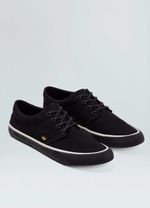 TENIS SKATE BOARDING LONA BLACK SOLE