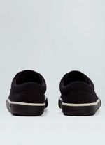 TENIS SKATE BOARDING LONA BLACK SOLE