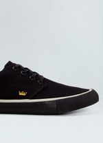 TENIS SKATE BOARDING LONA BLACK SOLE