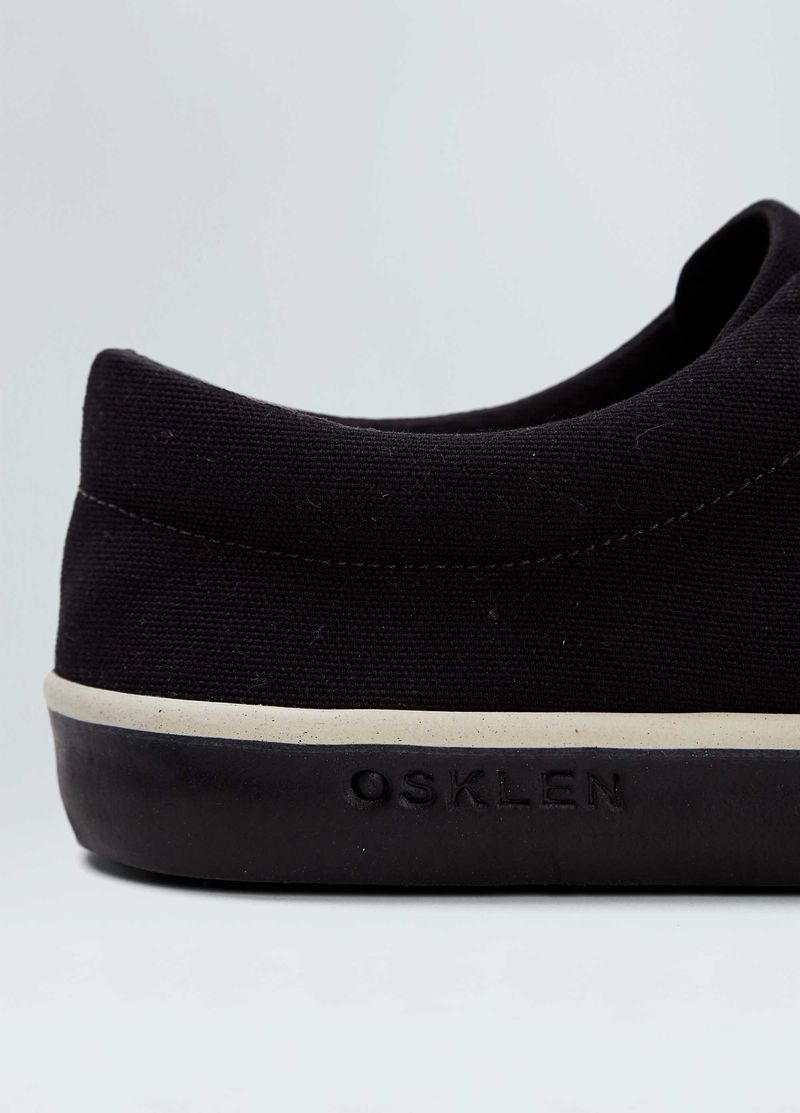 TENIS SKATE BOARDING LONA BLACK SOLE