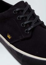 TENIS SKATE BOARDING LONA BLACK SOLE