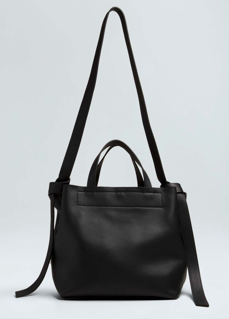 bolsa couro top