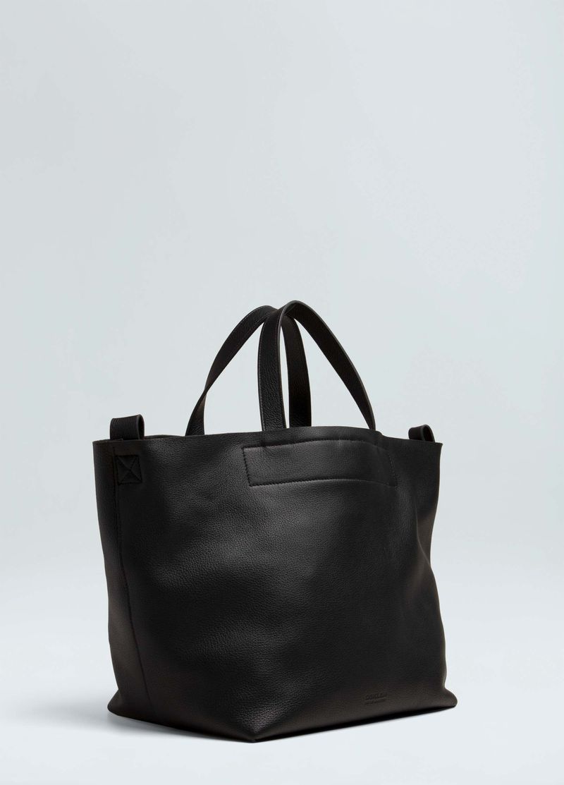 bolsa couro top