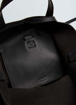 bolsa couro top