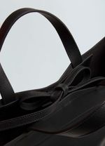 bolsa couro top