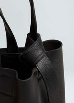 bolsa couro top