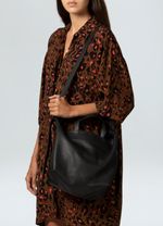 bolsa couro top
