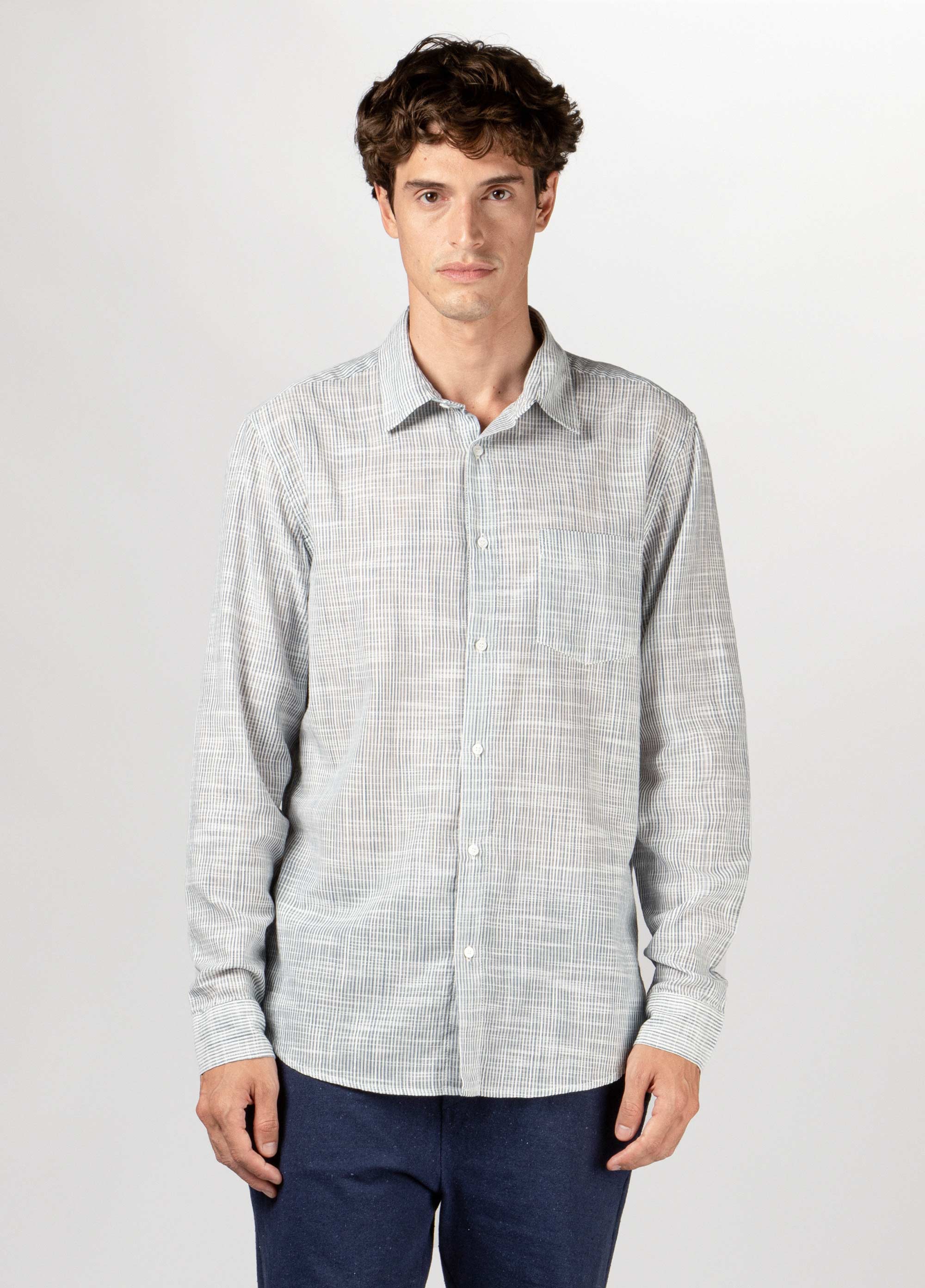 Camisa striped rough