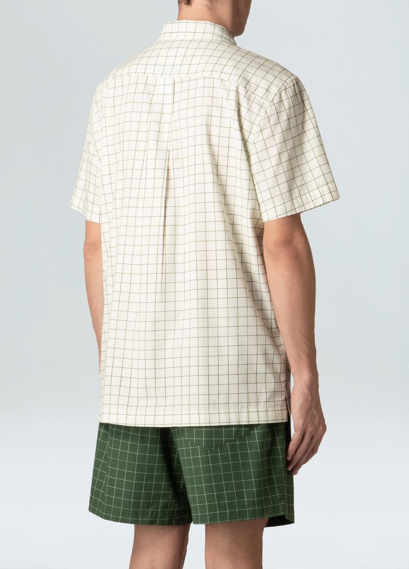 camisa grid mc