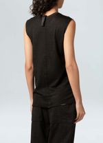 SLEEVELESS DOUBLE BLACK WHITE
