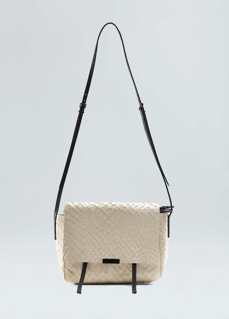 PIRARUCU FLAP SHOULDER BAG