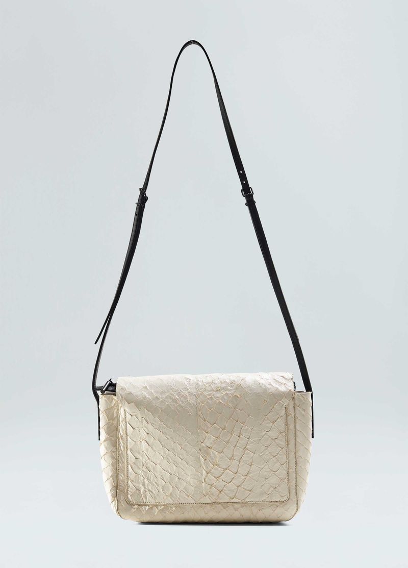 PIRARUCU FLAP SHOULDER BAG