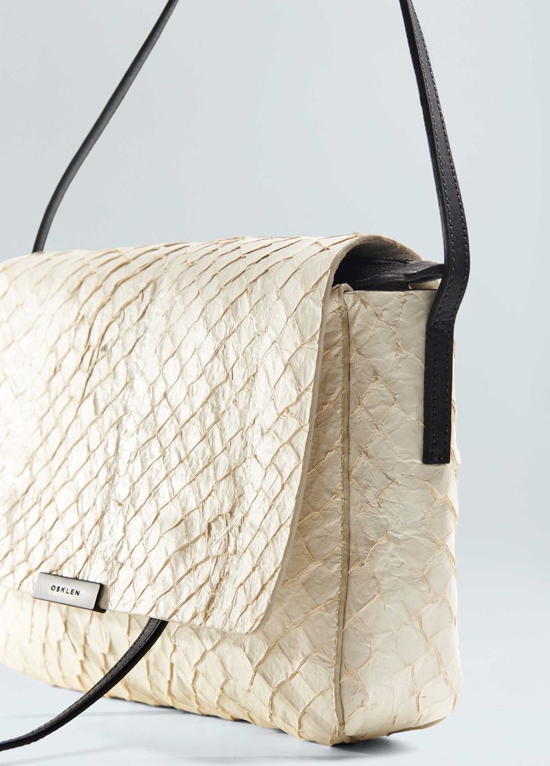 PIRARUCU FLAP SHOULDER BAG