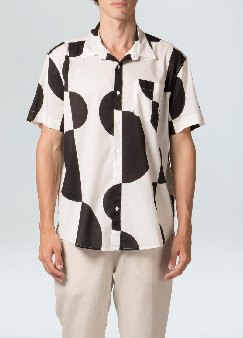 CAMISA SEMICIRCULO MC