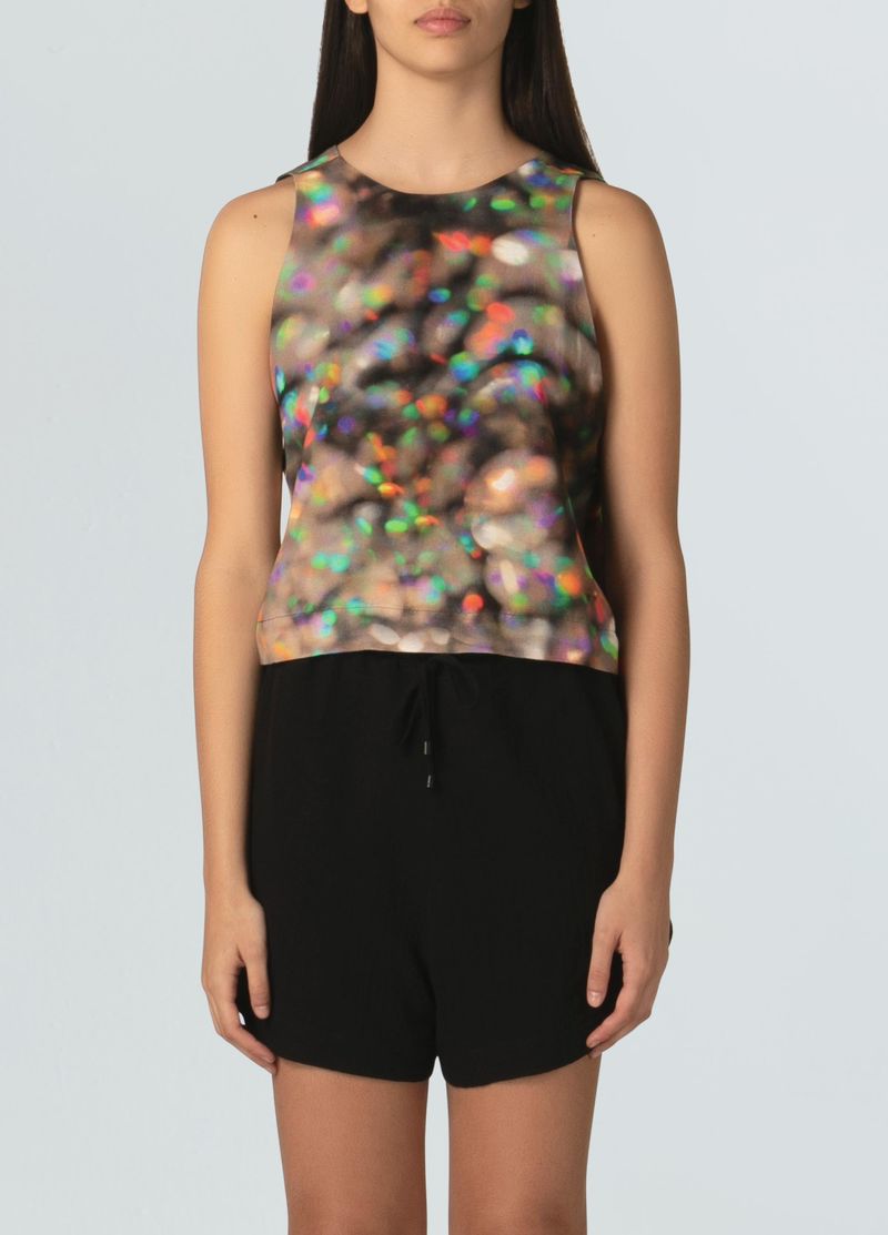 BLUSA VISCO LINEN LANTEJO
