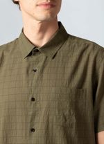 CAMISA WRINKLED GRID MC
