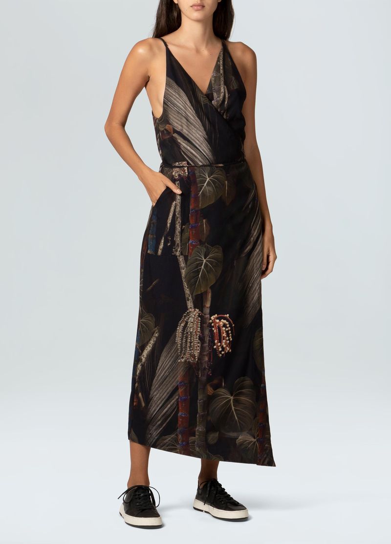VESTIDO MIDI TRANSPASSE CIPO