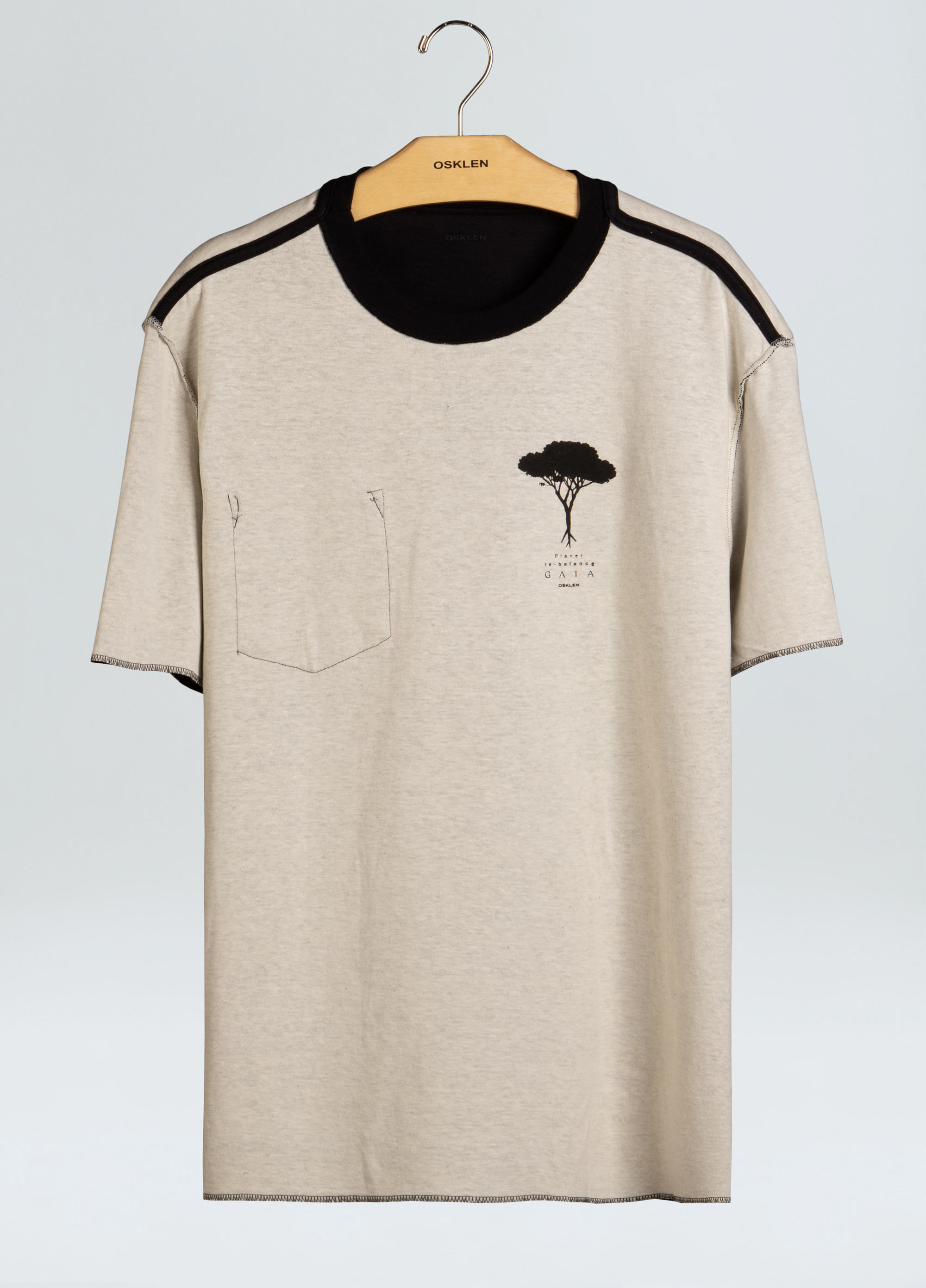 T-shirt double Cânhamo global