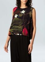 BLUSA BIG LEAF DARK