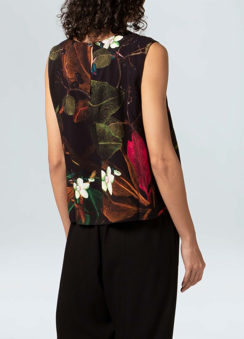 BLUSA BIG LEAF DARK