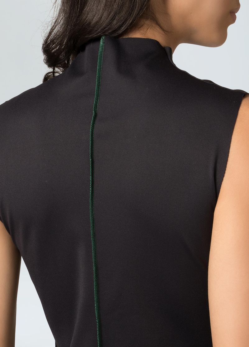 VESTIDO FIT PESPONTO E