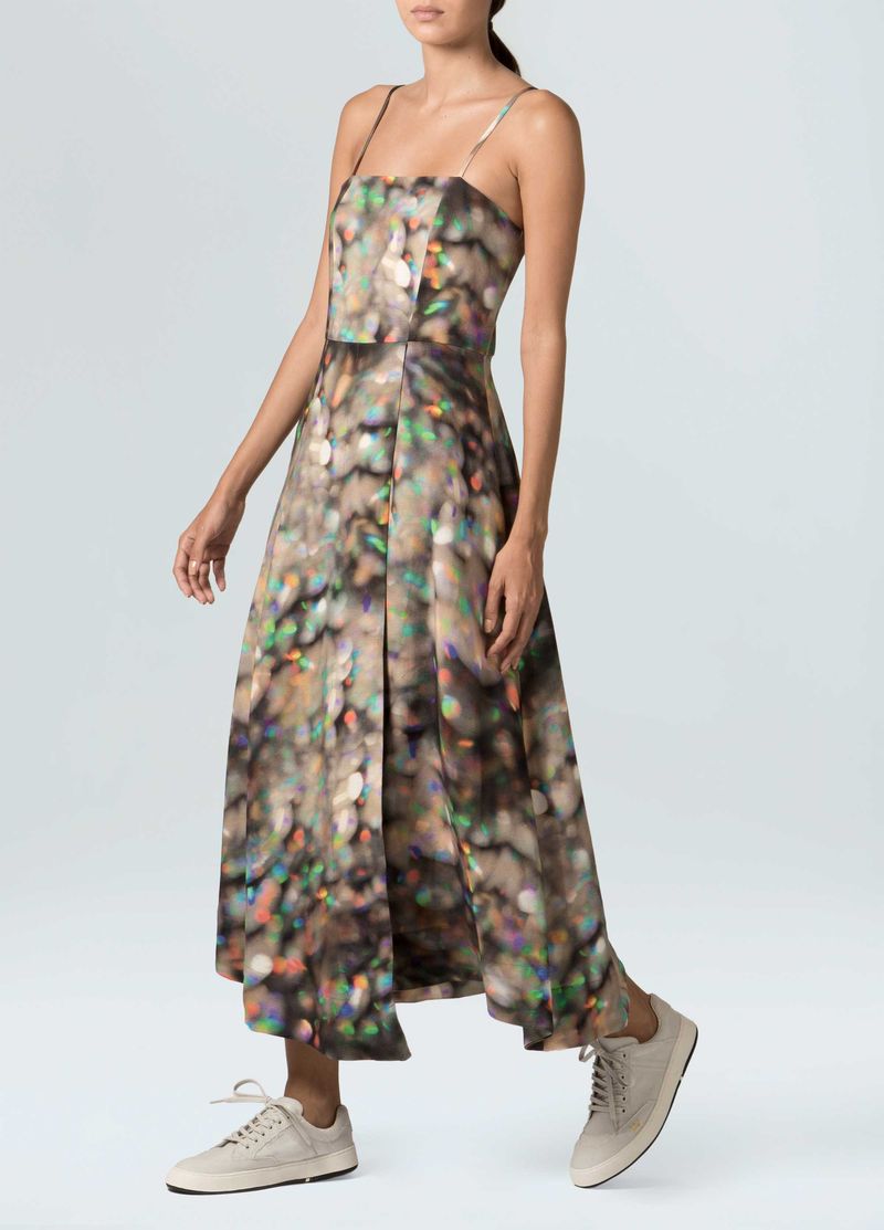 VESTIDO VISCO LINEN LANTEJO