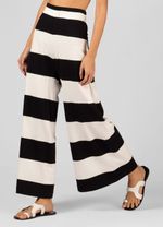 CALCA FEM LOOSE MIX STRIPES