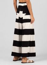 CALCA FEM LOOSE MIX STRIPES