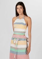 TOP CROPPED STRIPES COLOR
